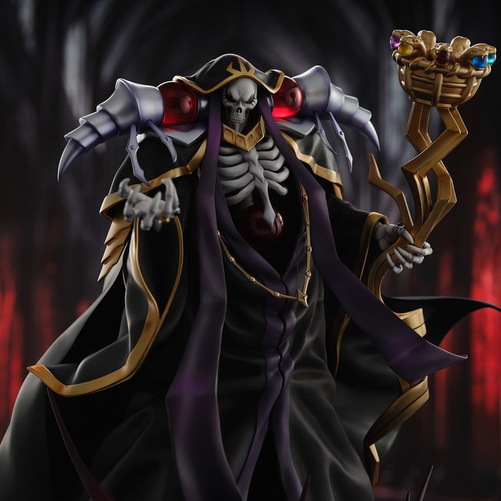 Overlord PVC Figur Ainz Ooal Gown 10th Anniversary so-bin Ver. 34 cm