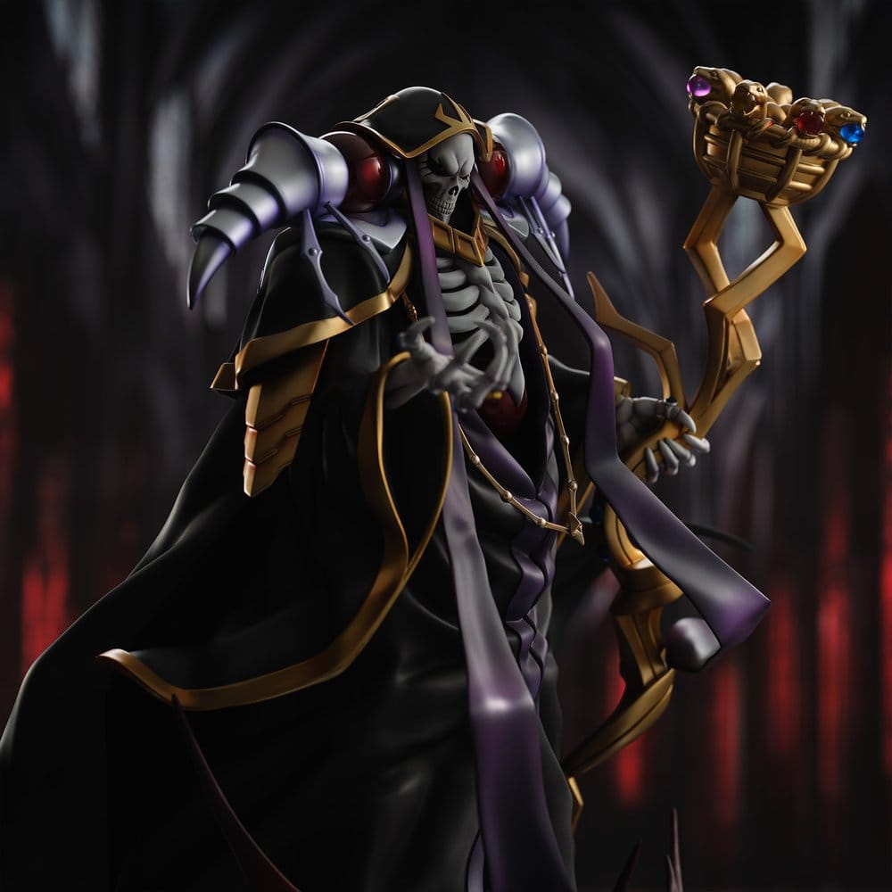 Overlord PVC Figur Ainz Ooal Gown 10th Anniversary so-bin Ver. 34 cm