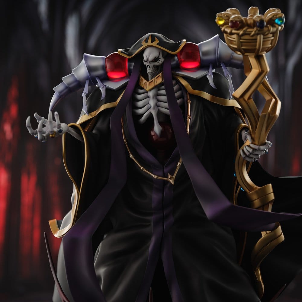 Overlord PVC Figur Ainz Ooal Gown 10th Anniversary so-bin Ver. 34 cm