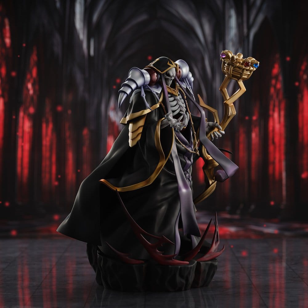 Overlord PVC Figur Ainz Ooal Gown 10th Anniversary so-bin Ver. 34 cm