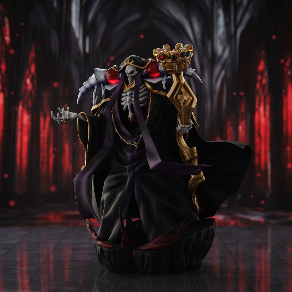 Overlord PVC Figur Ainz Ooal Gown 10th Anniversary so-bin Ver. 34 cm