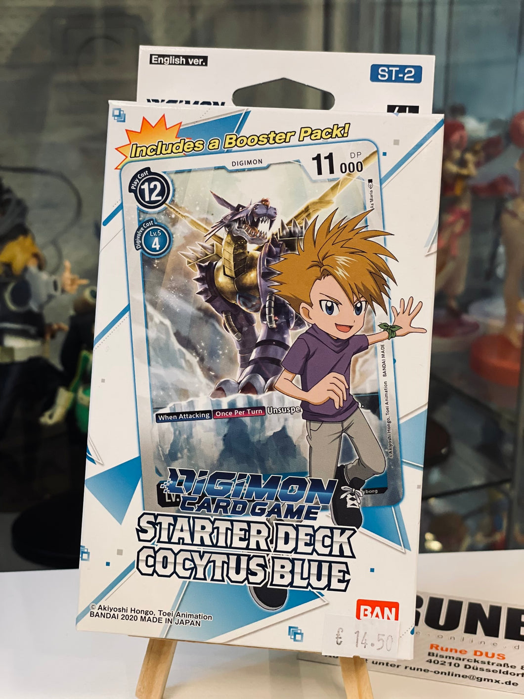 Digimon Card Game - Starter Deck - Cocytus Blue ST-2 - ENGLISCH