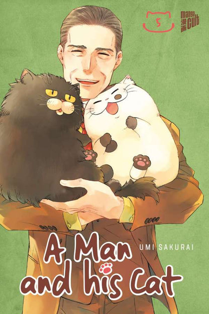 A MAN AND HIS CAT