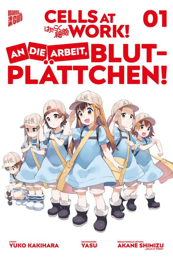 CELLS AT WORK! AN DIE ARBEIT BLUTPLÄTTCHEN