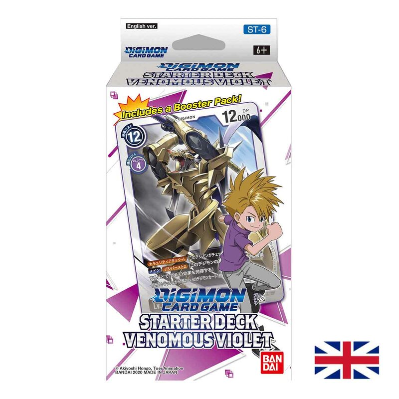 Digimon Card Game - Starter Deck - VENOMOUS VIOLET - Englisch