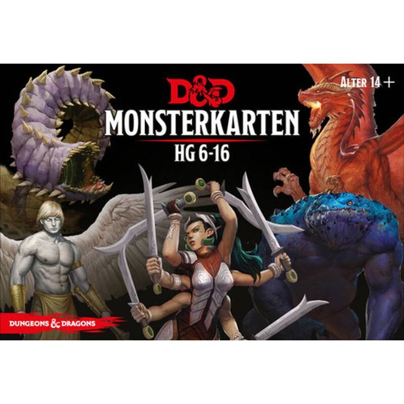 D&D Monsterkarten - HG 6-16