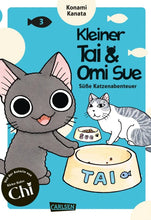 Lade das Bild in den Galerie-Viewer, Kleiner Tai &amp; Omi Sue - Süße Katzenabenteuer

