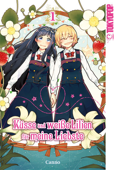 Küsse und weiße Lilien für meine Liebste