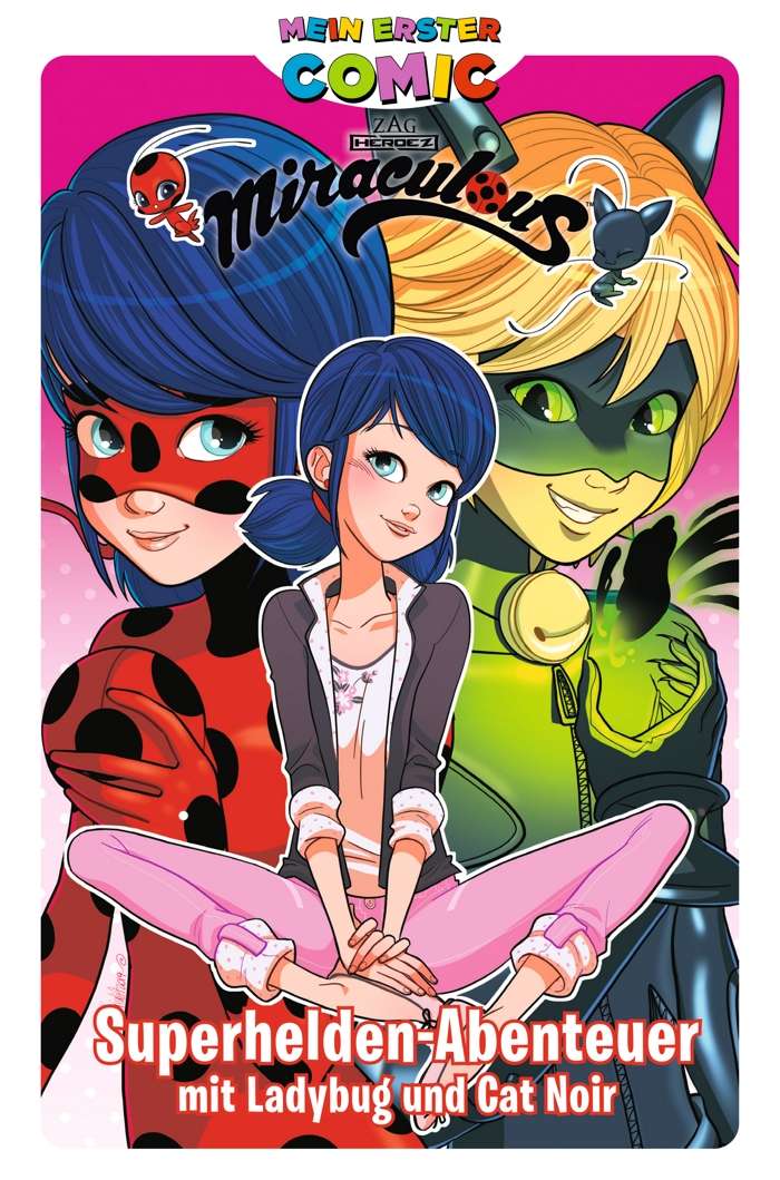 Mein erster Comic - Miraculous - Superhelden-Abenteuer mit Ladybug und Cat Noir