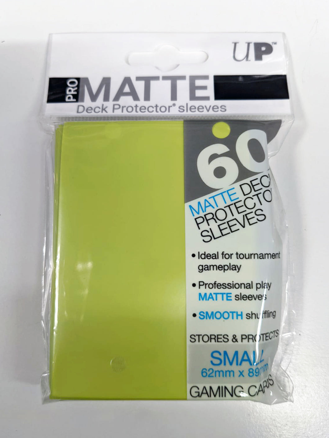 Ultra Pro Cardgame Sleeves Small - Matte Bright Yellow