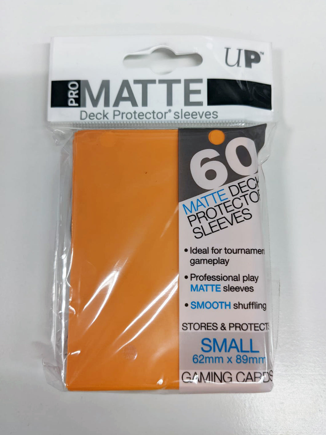 Ultra Pro Cardgame Sleeves Small - Matte Orange