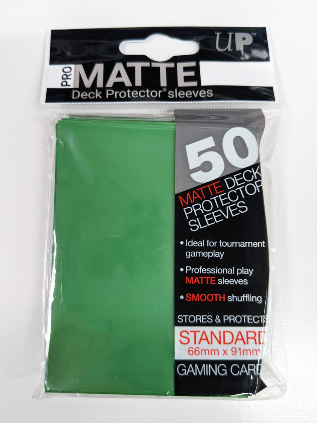 Ultra Pro Cardgame Sleeves Standard - Matte Green